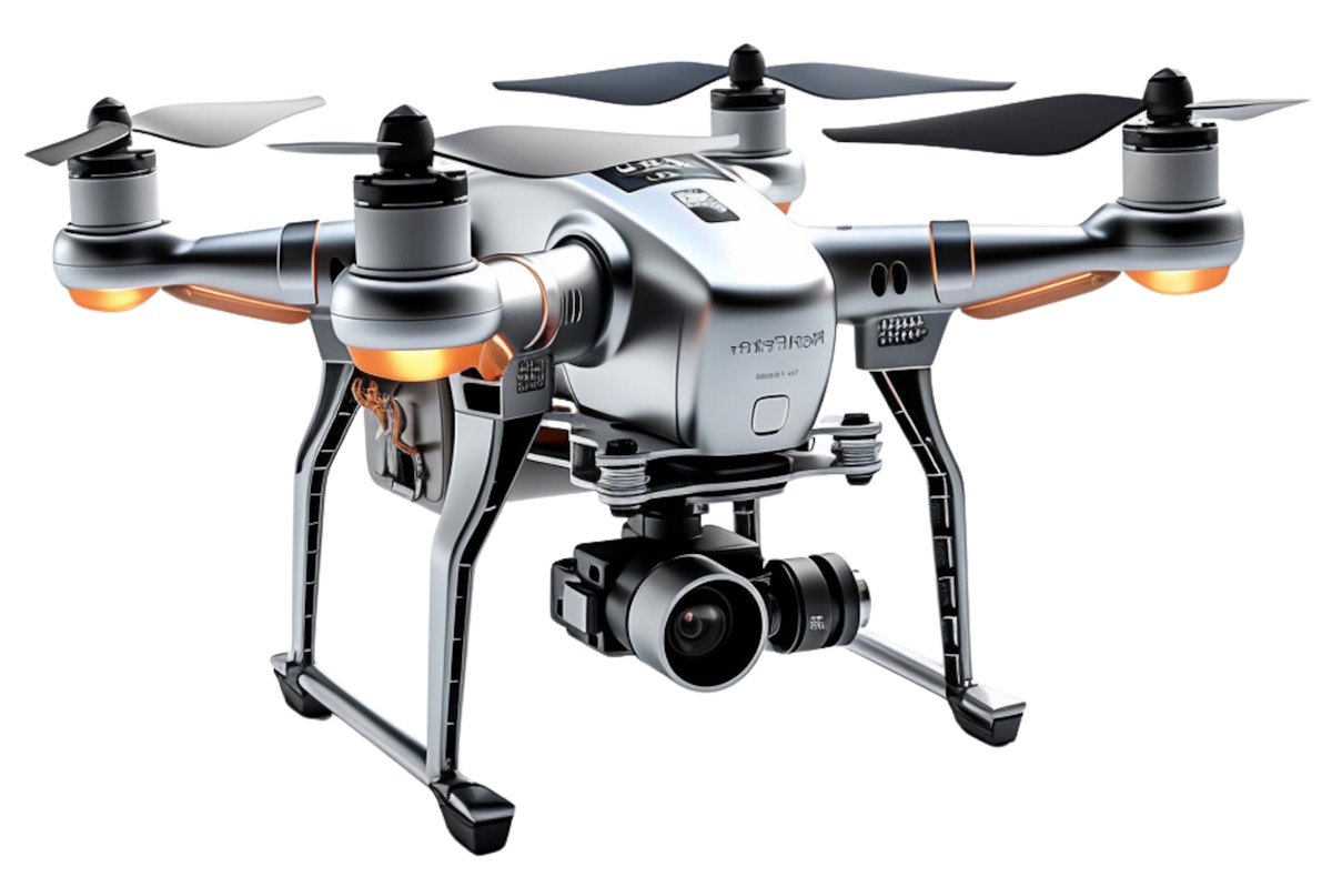 Imagem de um drone
